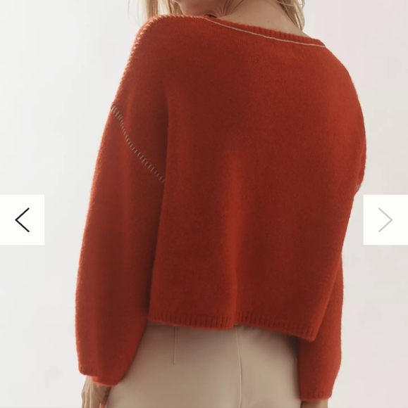 Women's Cozy Dark Green Sweater From Anthropologie - Picture 4 of 13